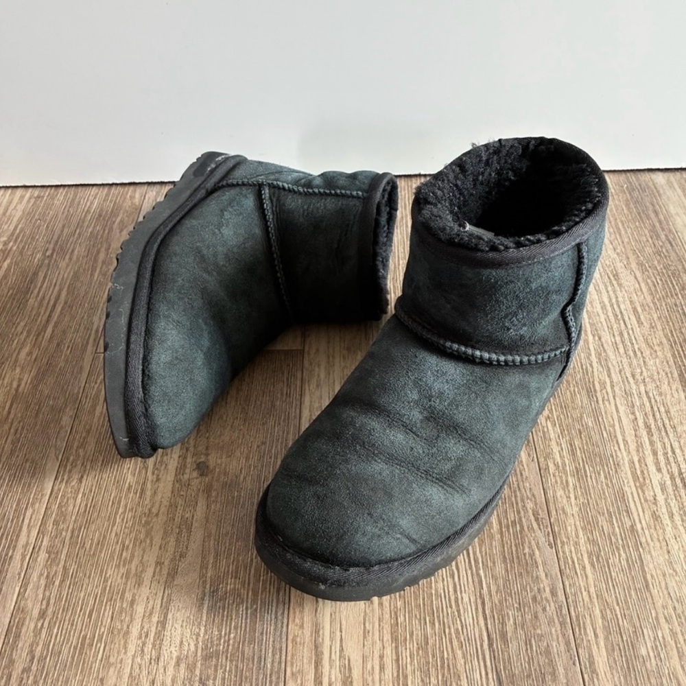Black Ugg Mini Boots